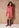 Jurk Luvi - Mini Bow Neck | Coral