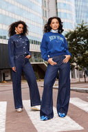 Broek Valluna | Denim Blue